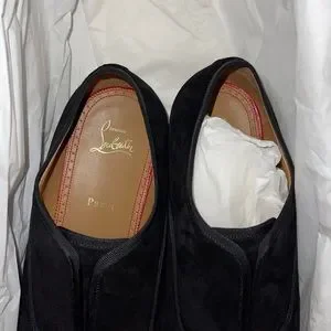 Christian Louboutin | Shoes | Mens Black Velour Louboutins  display picture 2